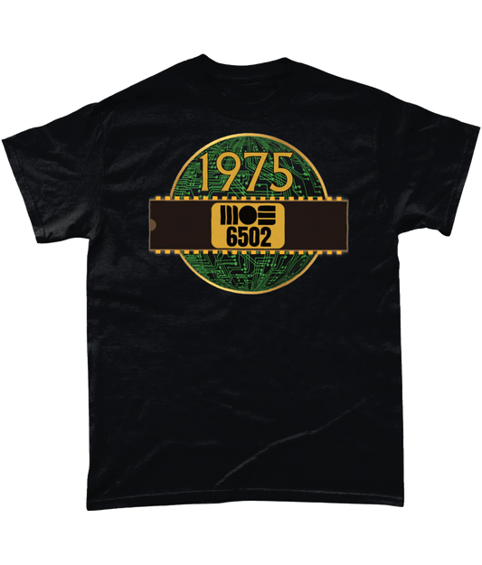 1975 MOS 6502 Cpu/Processor T-Shirt