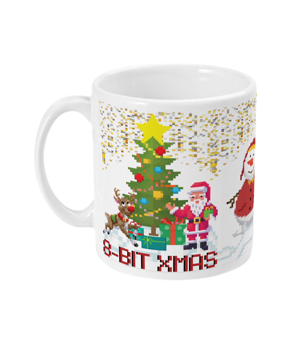 8-bit-xmas mug