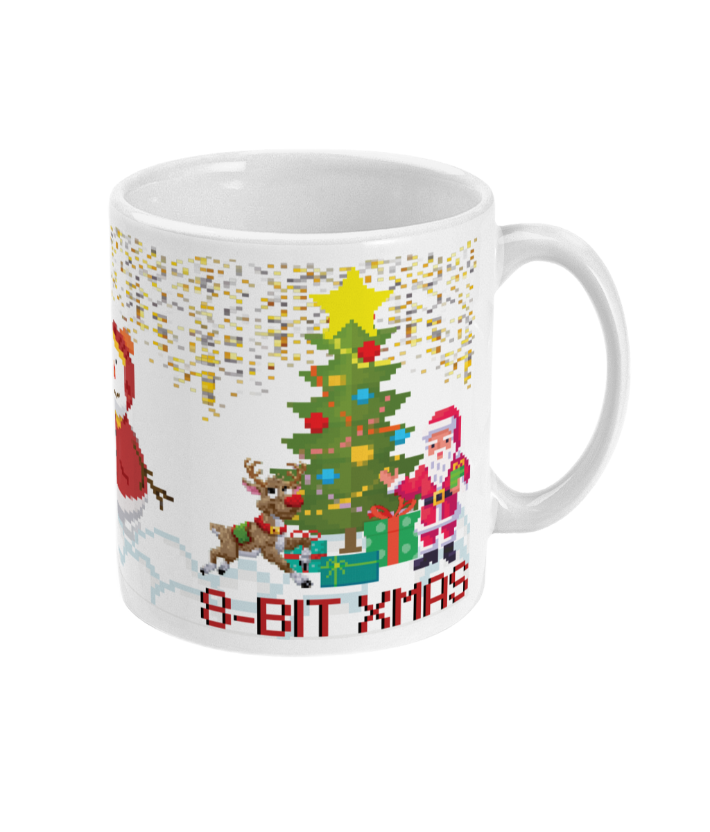 8-bit-xmas mug