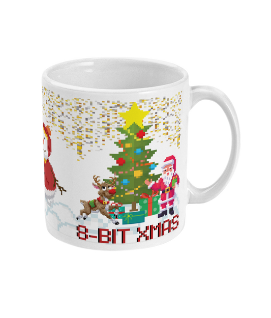 8-bit-xmas mug